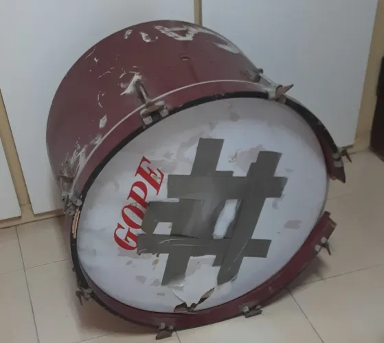 Bumbo antigo no estado