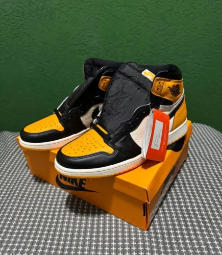Air Jordan High OG Taxi Yellow 