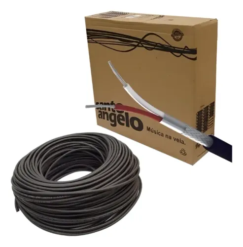 Rolo Fio Santo Angelo Sc30 Microfone -100 Metros