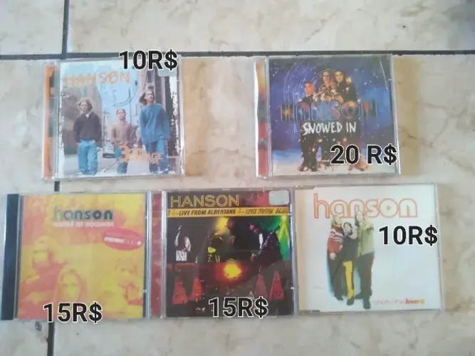 CDs Hanson ORIGINAIS!!