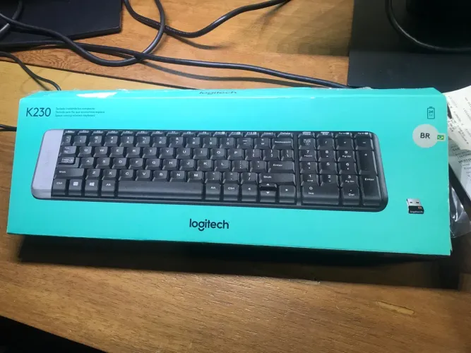 Teclado Logitech K230 receptor unifying