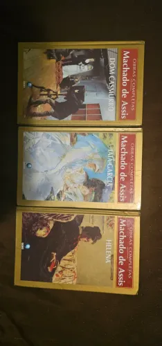Livros machado de assis Dom casmurro, Iaiá Garcia e Helena. 