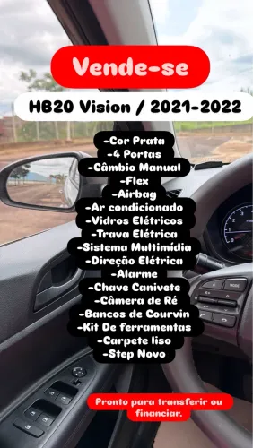 Hyundai HB20 Vision 1.0 Flex 12V MEC 2022