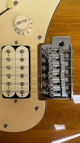 guitarra cort strato G-210 IMPECÁVEL COR SUNBURST com bag