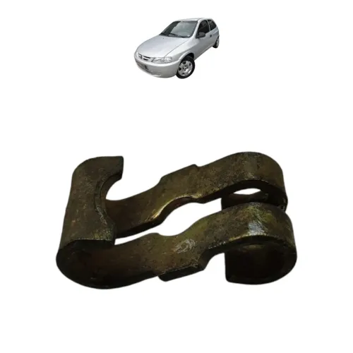 Suporte fixação cabo freio mão GM Celta 2005 2006 2007 2008
