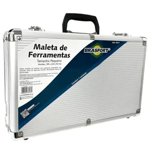 Maleta para ferramentas pequena 395 x 240 x 90 mm - 8311 - Brasfot
