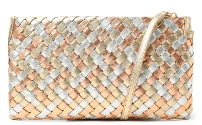 Bolsa Clutch Metalizada - Arezzo - usada apenas uma vez  - Elegância em Detalhes!