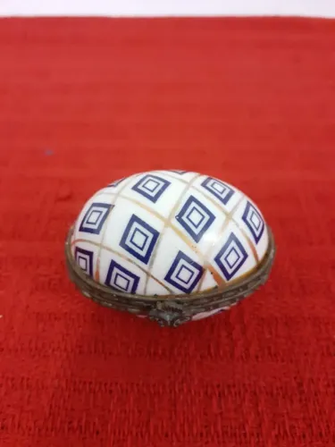 Mini Porta Jóias de Porcelana