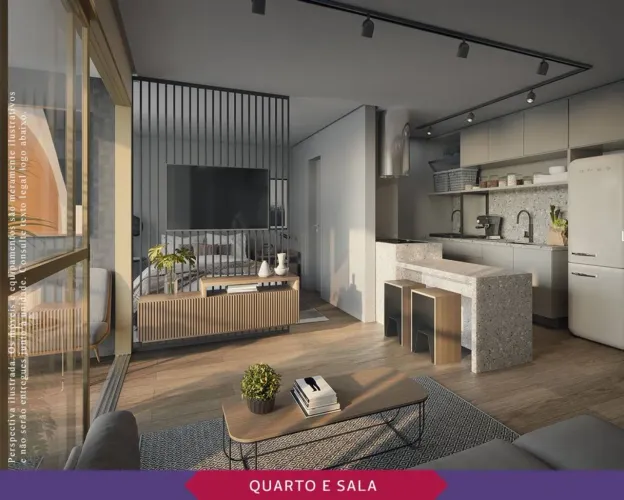 Apartamento à venda no Rio Vermelho, Salvador-BA: 1 quarto, 1 suíte, 1 sala, 1 banheiro, 1