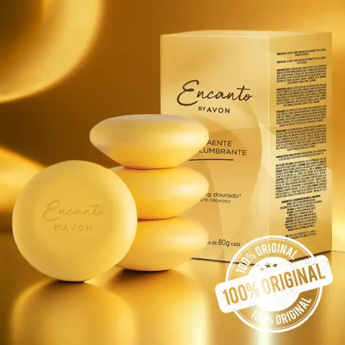 CAIXA DE SABONETES ENCANTO - AVON