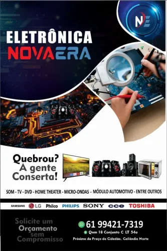 Conserto de eletro-eletrônicos em geral