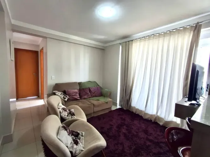 Aluguel 2 quartos, todo mobiliado, perto do Vaca Brava, lazer completo, Setor Bueno