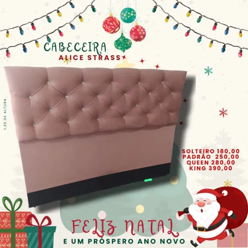 Cabeceiras com botões de strass 