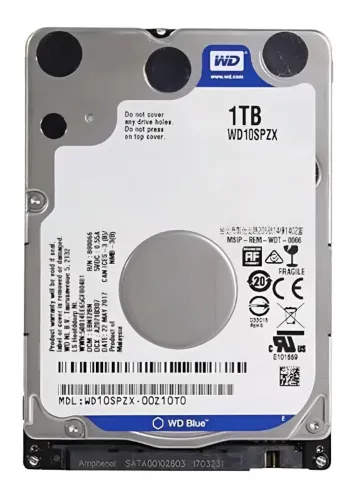 HD 1TB para Notebook - Western Digital