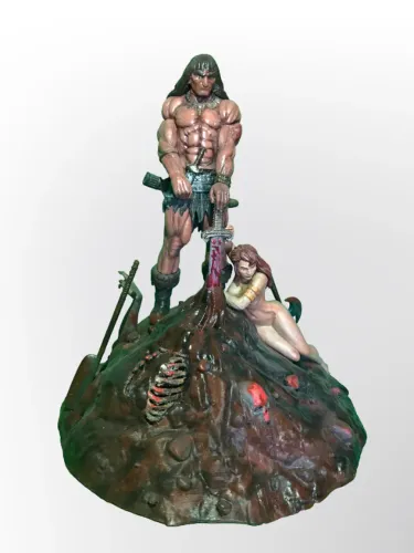 Conan, o bárbaro de impressão 3D