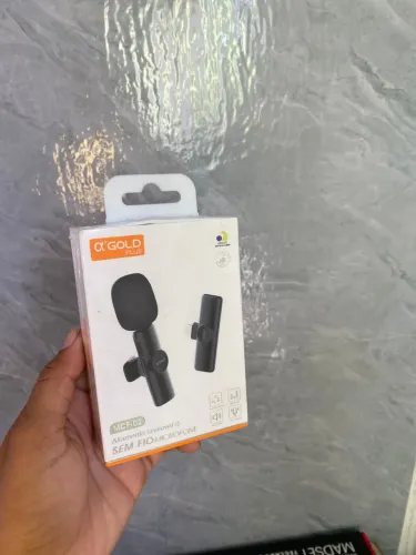 Microfone de lapela iPhone e tipo C - ENTREGA A DOMICÍLIO 