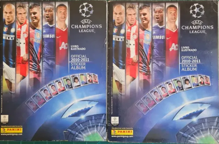 Álbum Champions League 2010-2011 - Capa Normal.