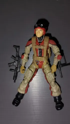 GIJoe 25th PACK- com 6 actions: ?Pilots, drivers and parachutists/Assaultroopers"