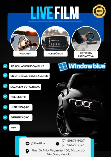 Carros INSULFILM 10x s/juros ou Pix