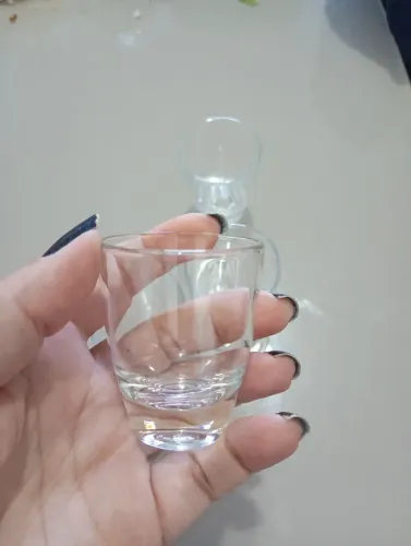 Copo shot 25 ml - 4 peças - doses tequila, licor, vodka, etc
