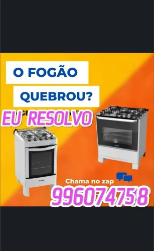 Conserto de fogão técnico de fogões 