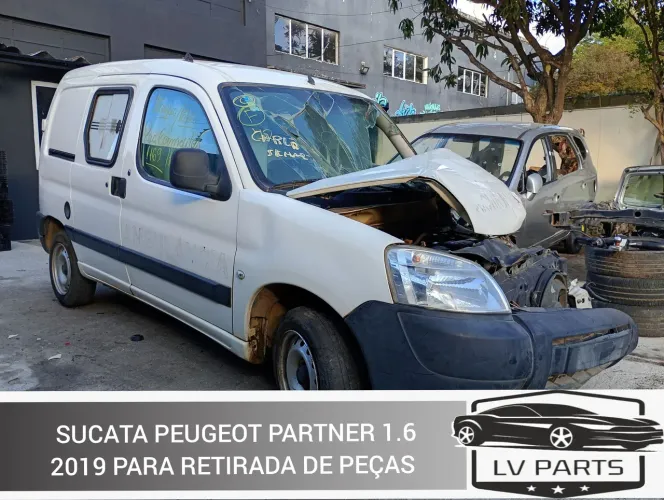 SUCATA PEUGEOT PARTNER 1.6 2019 PARA RETIRADA DE PEÇAS 
