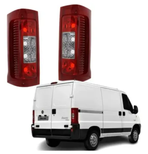 Ducato 2005 a 2017 Lanterna Traseira Fume Claro(Valor Unitário)