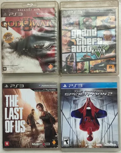 Vendo jogos de Playstation 3 PS3 em Uberlândia e Uberaba. 75 cada.