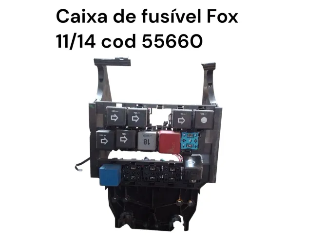 Caixa De Fusivel Fox 11/14 Cod 55660