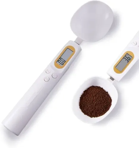 Balança Digital Cozinha Colher Nutri Gourmet Precisão Cor Branco