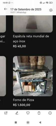 Forno zerado 