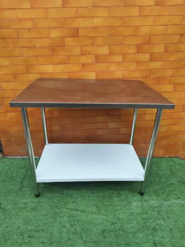 Mesa de industrial inox 304