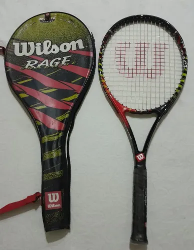 Raquete Wilson Rage L2, Nova + Capa