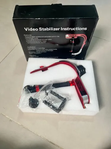 Estabilizador de Vídeo Profissional para Câmeras e Filmadoras