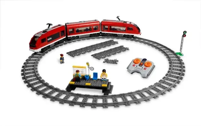 Lego City 7938 Passenger Train Ano 2010 (Usado)