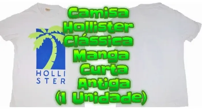 Camisa Hollister Clássica Usada