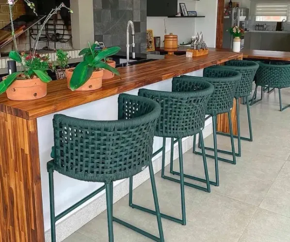 Banqueta Turim trama dupla (unidade)