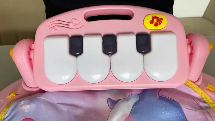 Tapete de atividades musical para bebês
