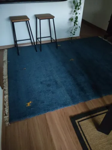 Tapete Gabbeh Persa Irã Azul 