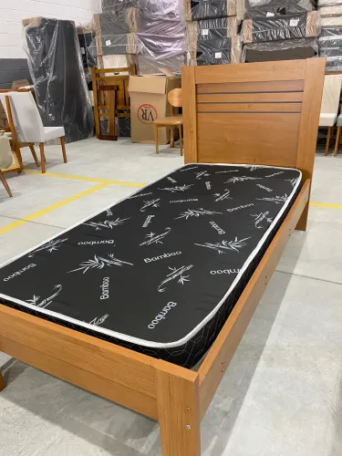 Cama Solteiro com Colchão D20