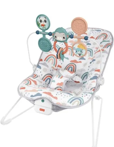 Balanço Fisher-Price para bebê com Brinquedos