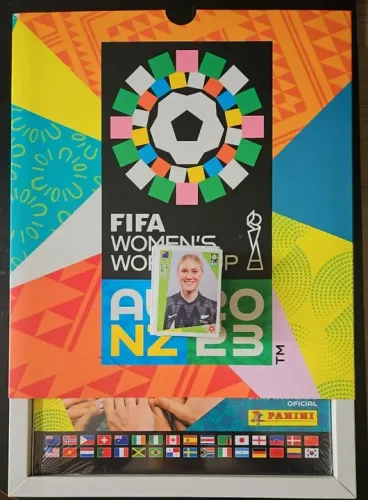 Kit Copa Feminina Panini 2023 - Álbum lacrado e 153 figurinhas sem repetir