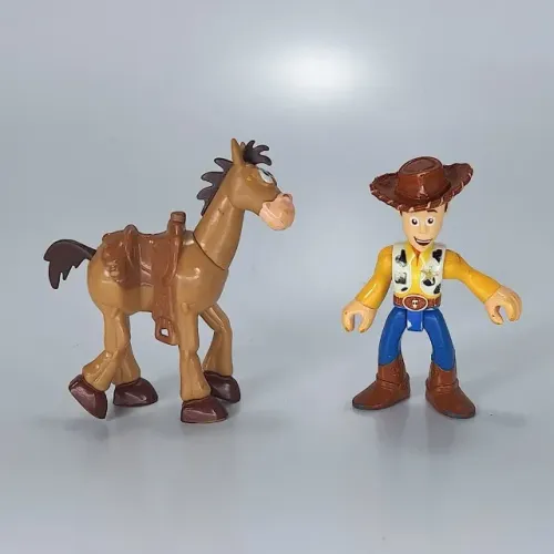 Woody e Bala no Alvo do Toy Story - Imaginext  (Usados)