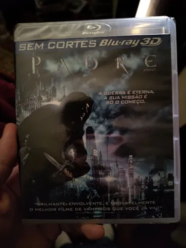 DVD Blu-ray 2D e 3D Padre (Priest) Sem Cortes (lacrado)