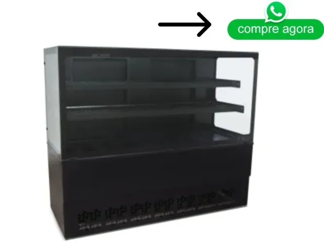 Estufa Vitrine 1,5M Polar 127/220v