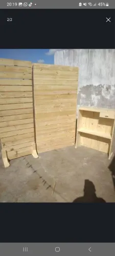 Painéis e balcão caixa pra Loja