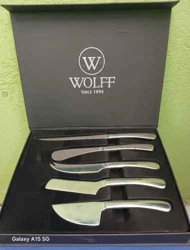 Jogo de facas Wolff inox