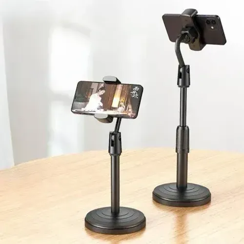 Suporte de Mesa Universal para Celular, Altura e Ângulo Ajustáveis, Antiderrapante SP207 -