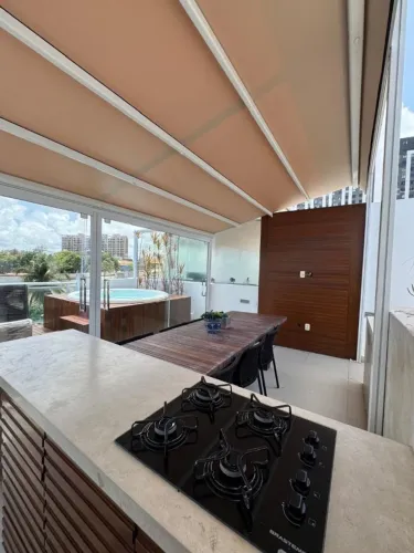 Linda Cobertura Duplex no Resort Residencial IN MARE BALI com 115 metros