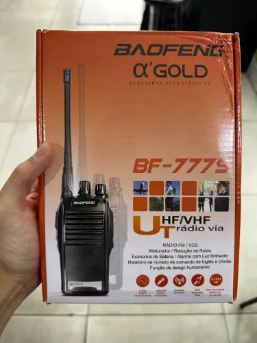Rádio comunicador 777s Baofeng 